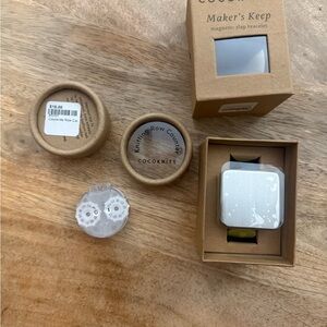 Cocoknits Knitting Row Counter & Makers Keep Magnetic Slap Bracelet (yellow)